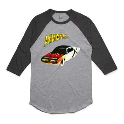 Ammonia Mint 400 - Men's 3/4 Raglan T-Shirt Thumbnail